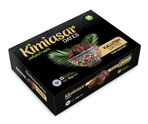 Kimiasar KALUTEH Dates Black 5kg Packaging