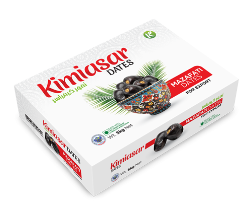 Kimiasar KALUTEH Dates White 5kg Packaging