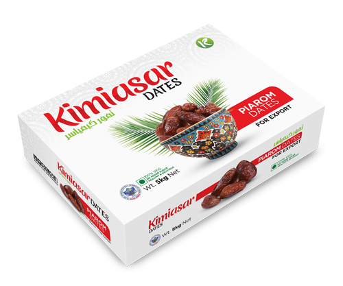 Kimiasar PIAROM Dates White 5kg Packaging