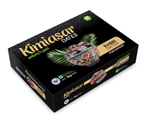 Kimiasar RABBI Dates Black 5kg Packaging